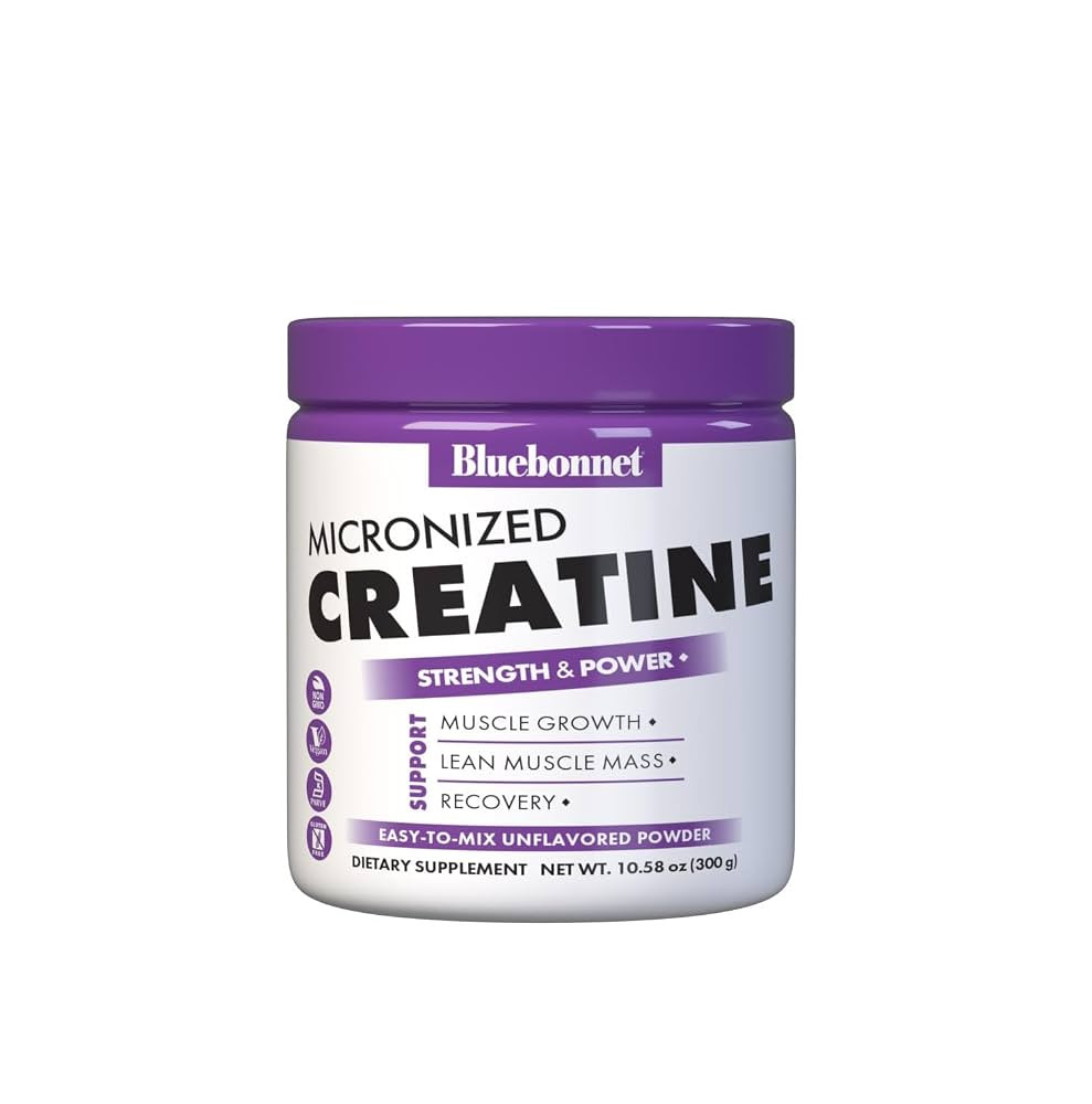 BlueBonnet Nutrition Micronized Creatine Monohydrate 5 g – Supports Lean Muscle Mass* - Non-GMO... | Amazon (US)