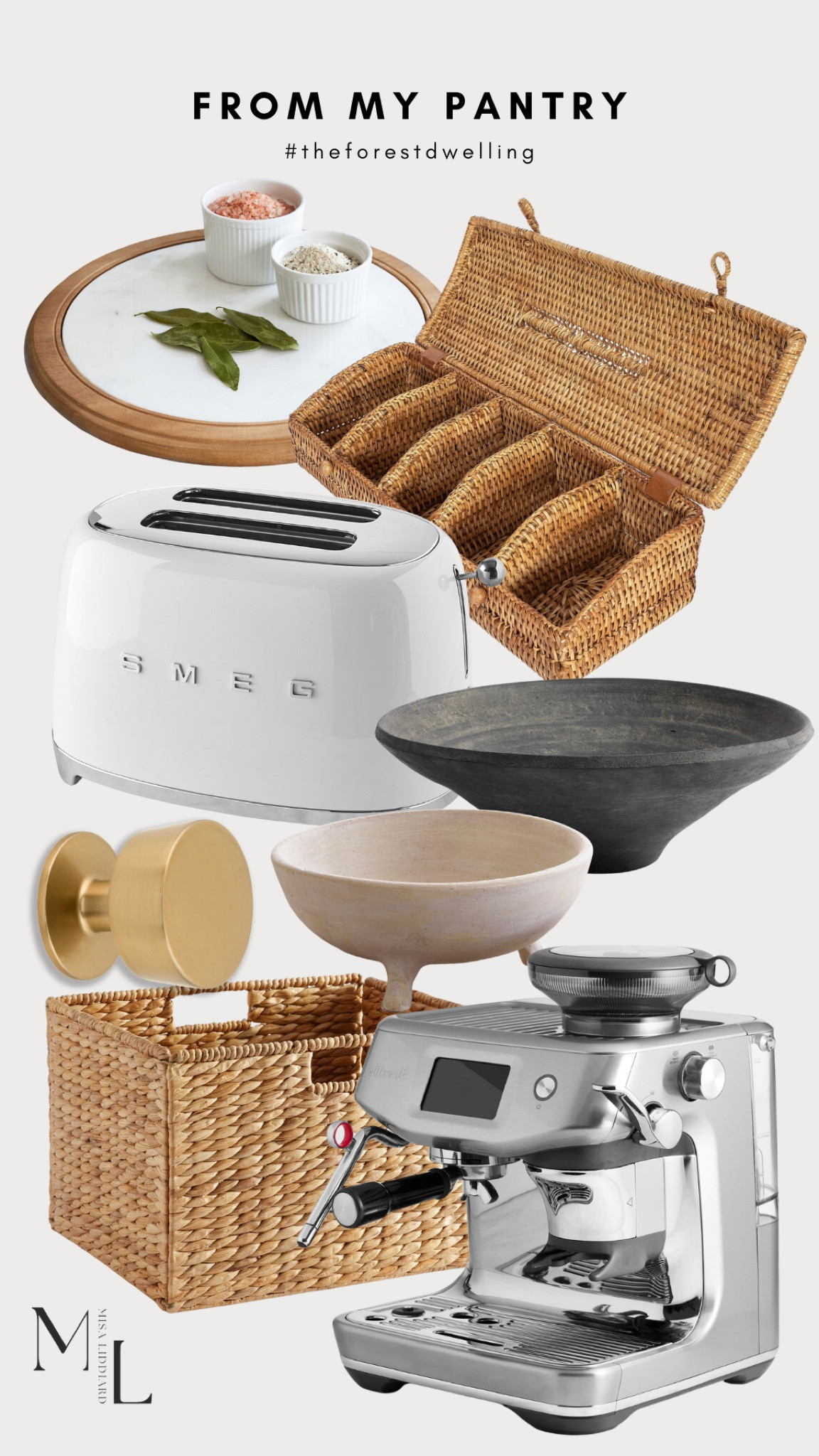 Sharing sources for some of my favorite pantry finds. The Breville espresso machine is such a game changer if you are a coffee lover, I can’t imagine life without it. The baskets from Pottery Barn are not only cute but so functional for extra storage and organization.

#LTKHome #LTKStyleTip