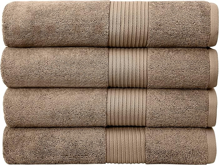 Luxury Oversized Bath Towels | 650 GSM, 34" x 56" | Hotel Quality, Soft & Highly Absorbent | Quic... | Amazon (US)