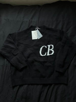 Cole Buxton Knitted Sweater CB Logo Size (Medium) Brand New | eBay UK