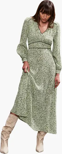 Ditsy Waist Detail Dress | Nordstrom