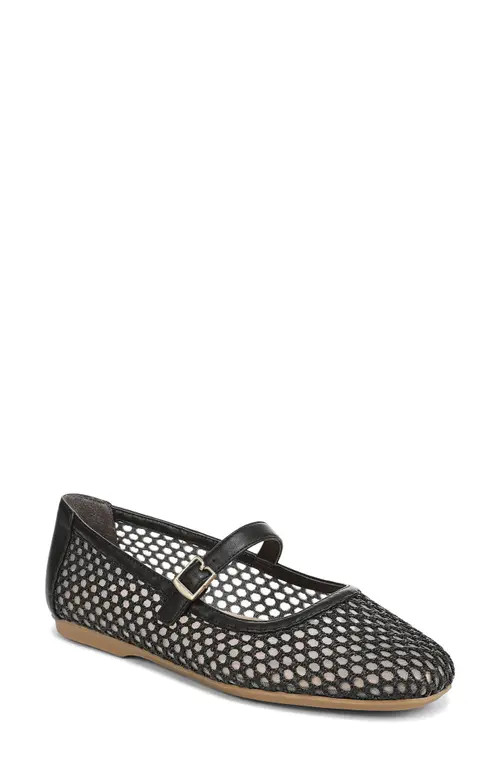 Dr. Scholl's Wren Mesh Mary Jane Flat in Black at Nordstrom, Size 8 | Nordstrom