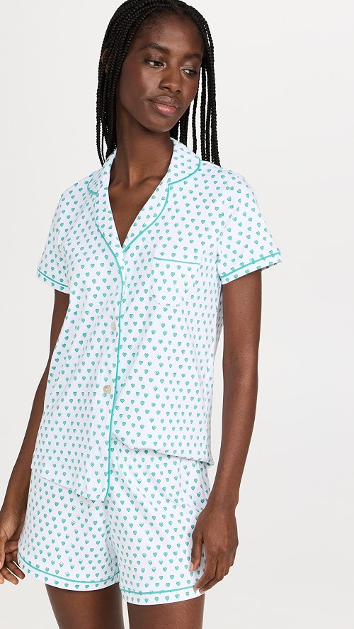 Hearts Polo Pajama Set | Shopbop
