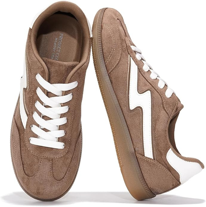 Project Cloud Sneakers for Women - Lace-up Shoes for Women Trendy Women Sneakers, Memory Foam Wom... | Amazon (US)