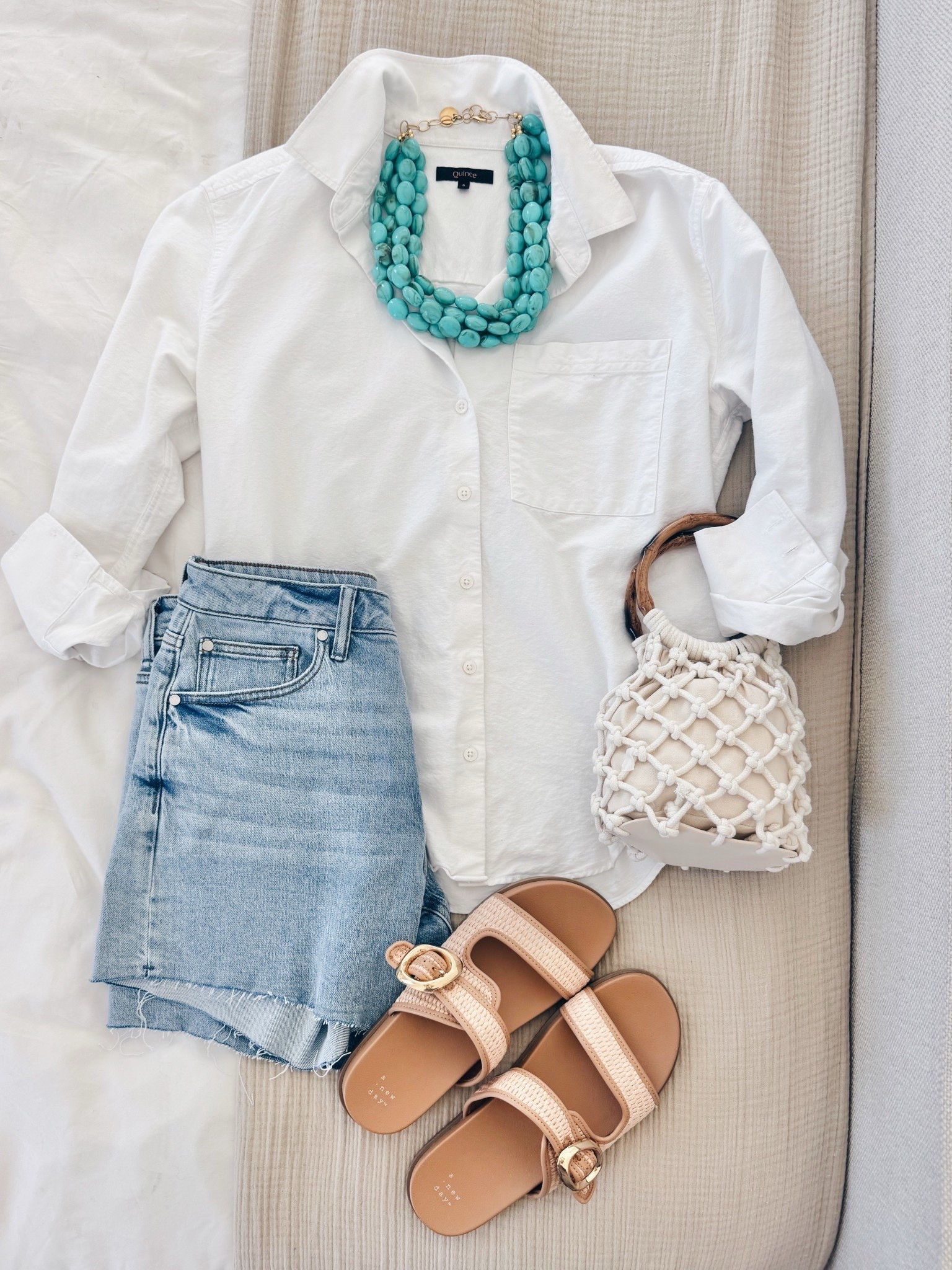 Vacation outfit!  I sized up one in the shorts.  

#LTKTravel #LTKSeasonal #LTKootd