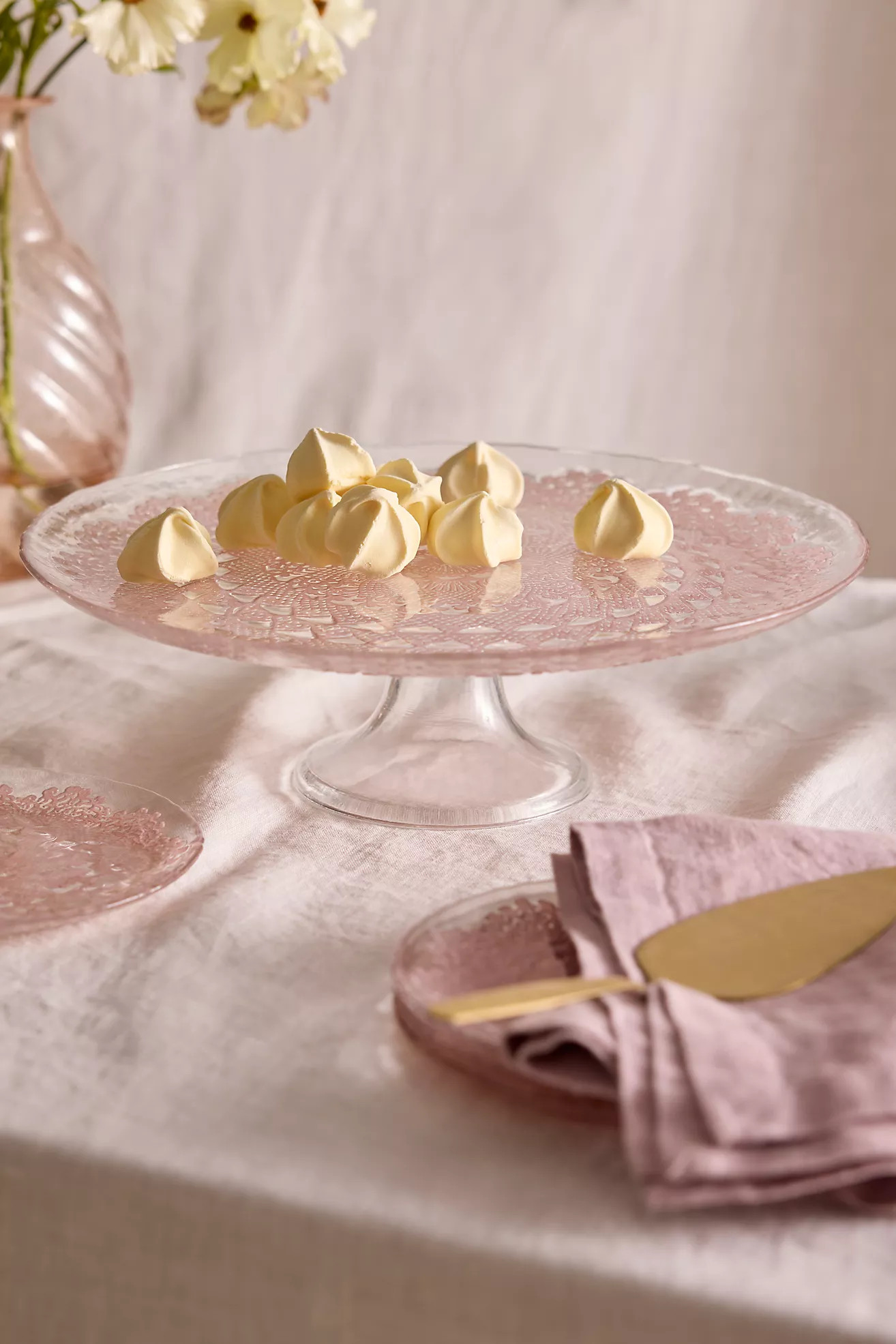 Pink Doily Cake Stand | Anthropologie (US)