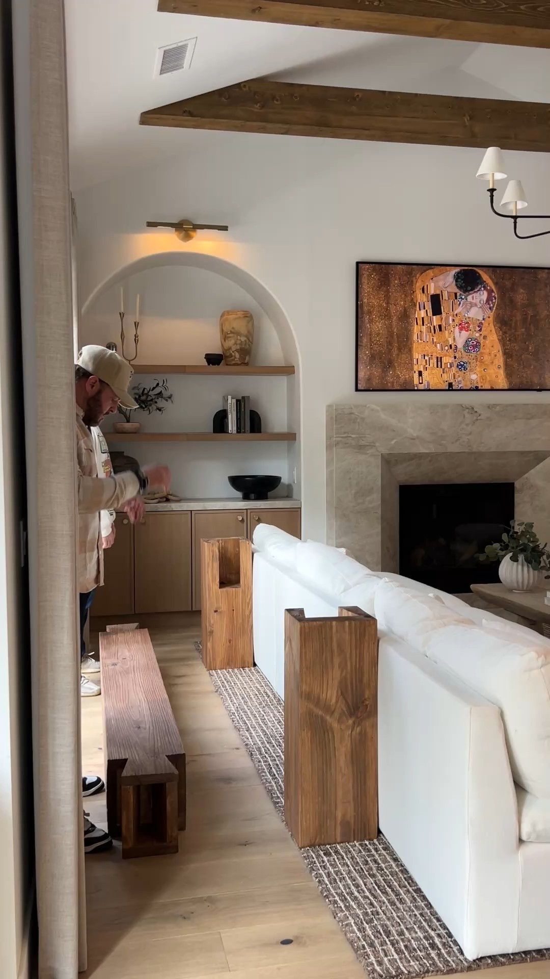 Designer look for less! This console table is made of real wood 😍 comes in different lengths and stains 

#LTKHome