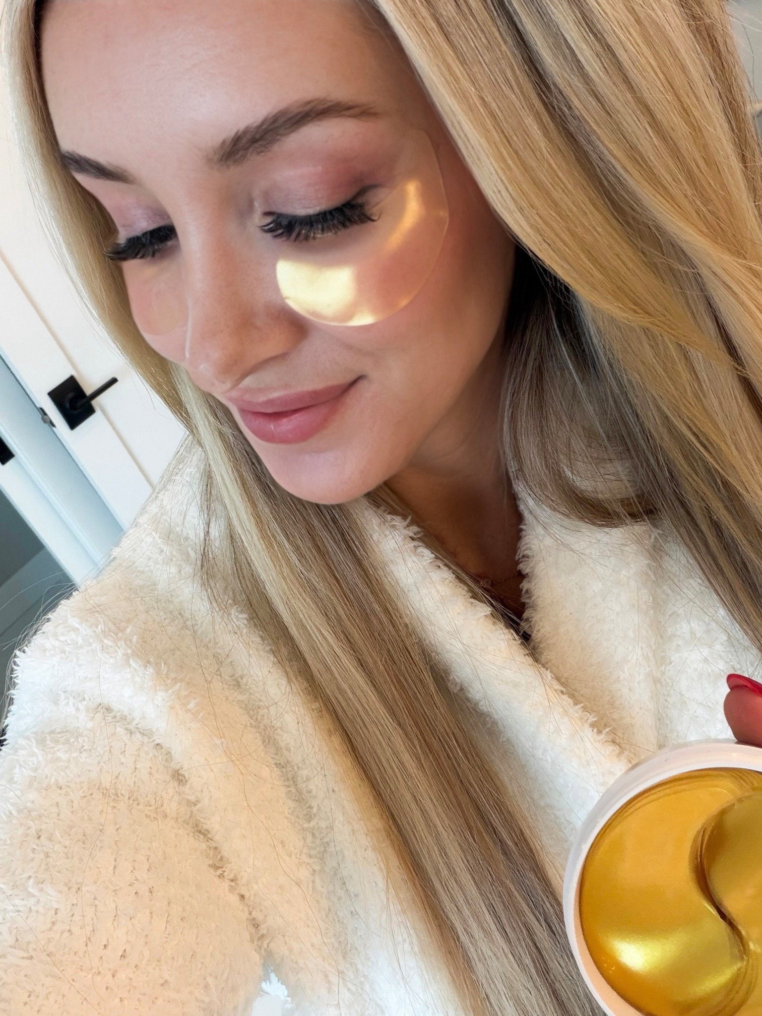 These gold eye masks are one of my favorite parts of my morning routine!

Gifts, gifts for her, gift idea, gift guide, beauty gift, eye mask, gold eye mask, robe, Christmas, Christmas gifts, beauty routine 

#LTKHoliday #LTKBeauty #LTKGiftGuide