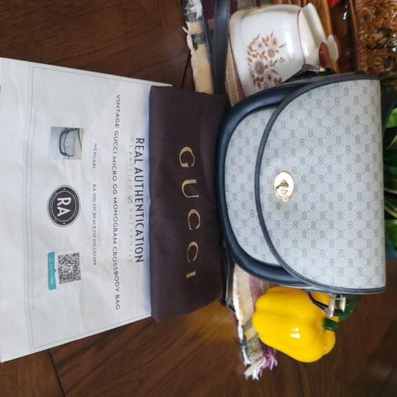 Vintage Gucci Micro GG Monogram Crossbody Bag | Poshmark