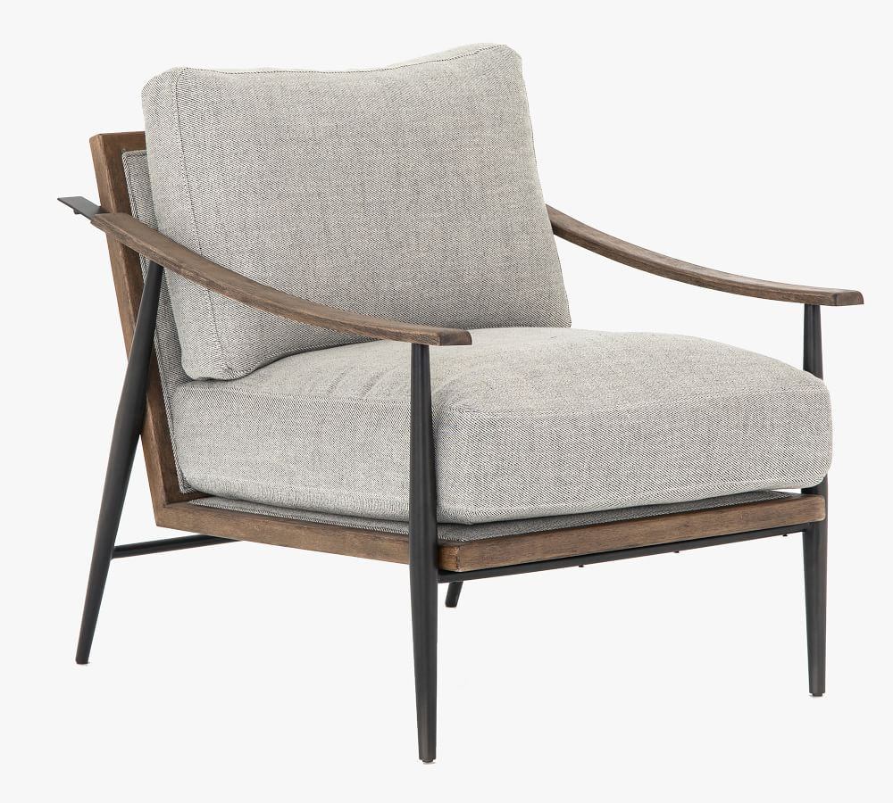 Lakeport Upholstered Armchair | Pottery Barn (US)