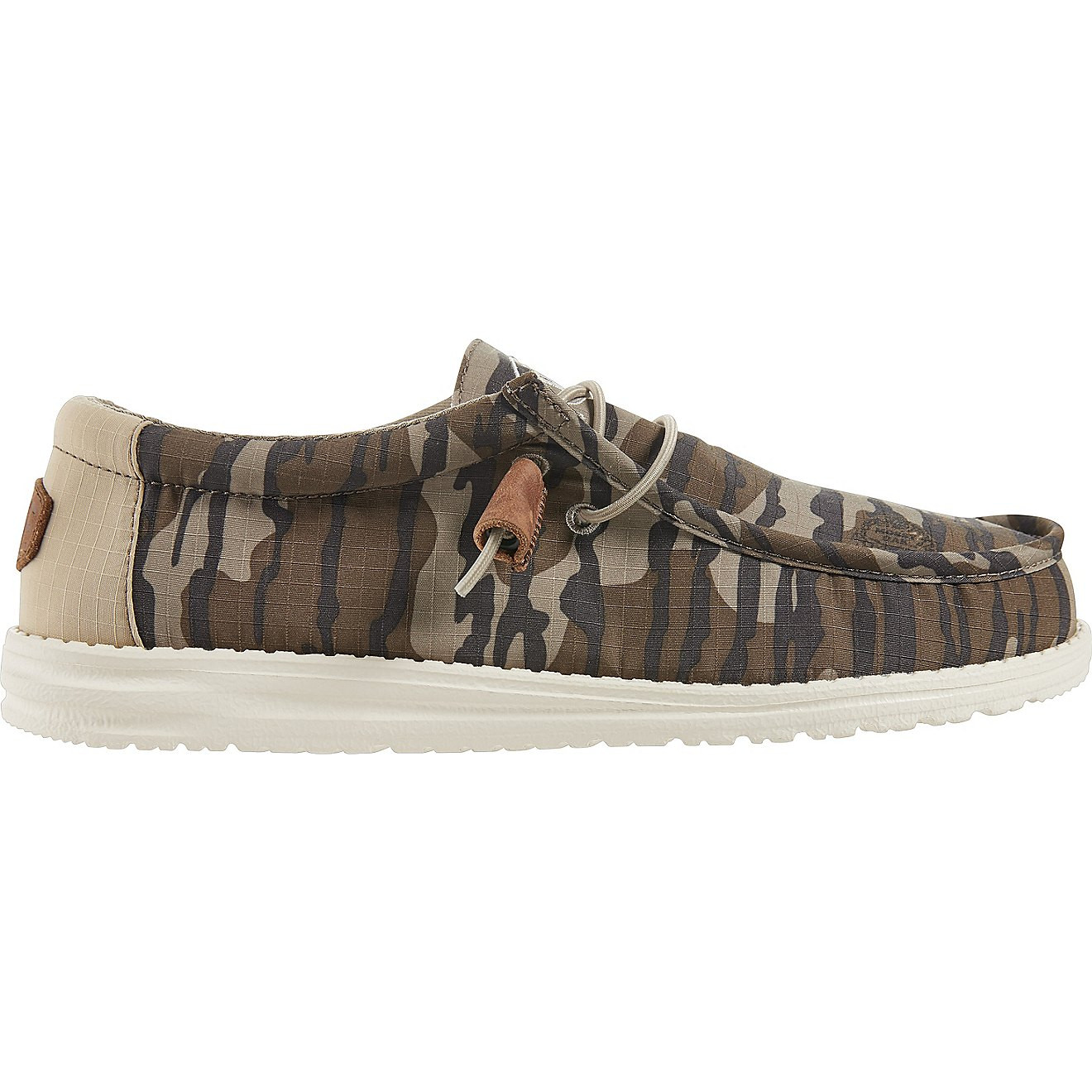 Hey Dude Men’s Wally Mossy Oak Original Bottomland Shoes | Academy | Academy Sports + Outdoors
