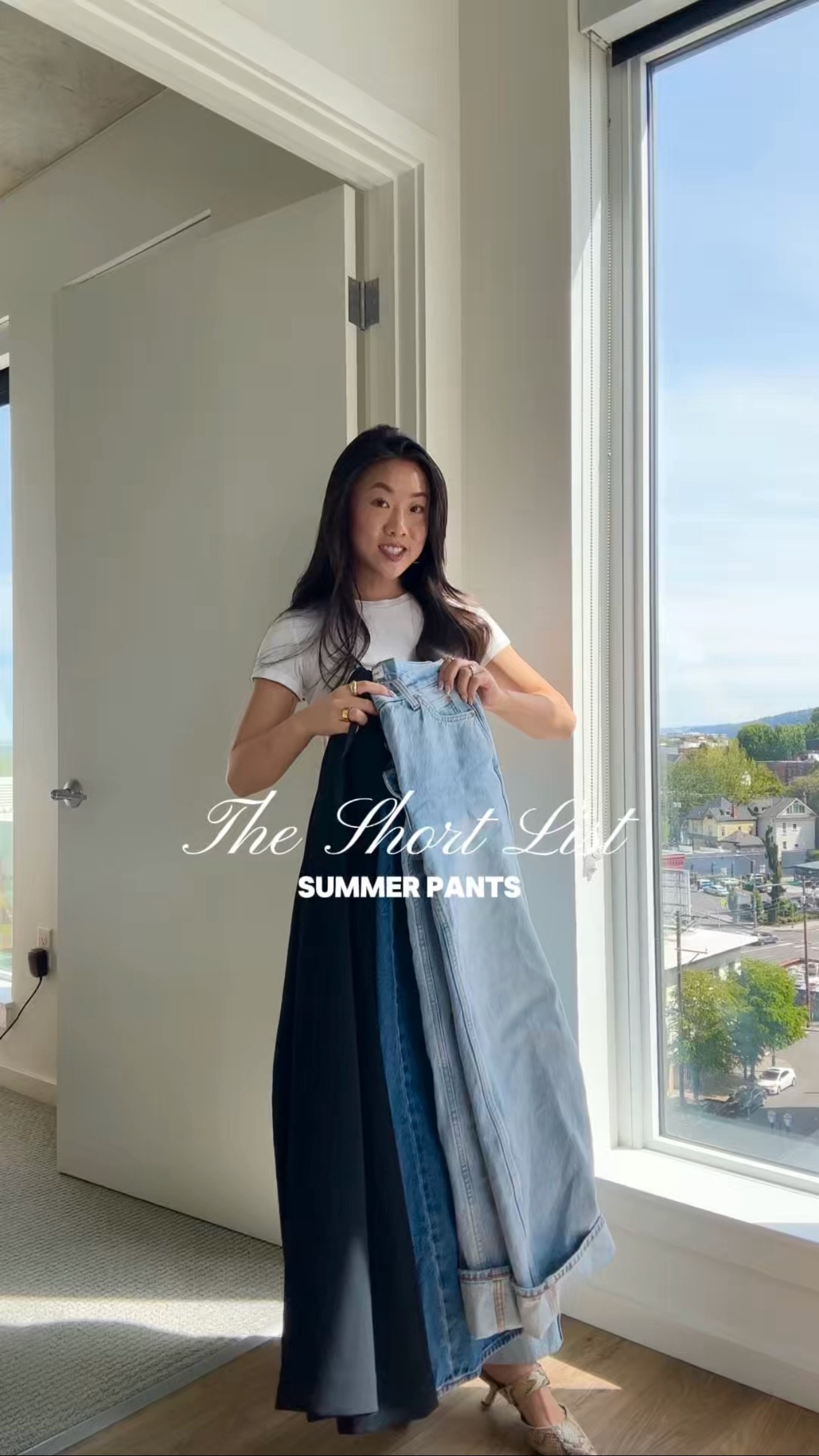 Welcome to… The Short List 📋🤍 A video series for petite women to find fashion that ✨actually✨ fits. Today’s topic: summer pants!

💫 Abercrombie 90s Relaxed Jean: high waisted, wide leg, choose extra short inseam for a cropped ankle length
💫 Aritzia 90s Vintage Lo Rise Cuffed Jean: mid/low rise, baggy throughout. Maximum cool girl style!
💫 Aritzia Lodge Pant: relaxed wide leg pant with elastic waistband. Crepe fabric for an elevated look 
💫 Derek Lam High Rise Denim Maxi Skirt: modern and effortless denim for the summer

I’m 5 feet tall and typically wear a 23/24 or XXS.

Let me know what you think of this new series and what category you want to see next! 👀🩷

#LTKWorkwear #LTKStyleTip #LTKPetite