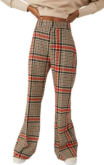 Jules Plaid Wide Leg Pants | Nordstrom
