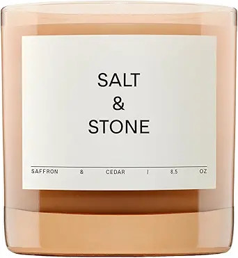 SALT & STONE Scented Candle for Women & Men | Hand-Poured, Aromatic & Fragrant | Coconut & Soy Bl... | Amazon (US)