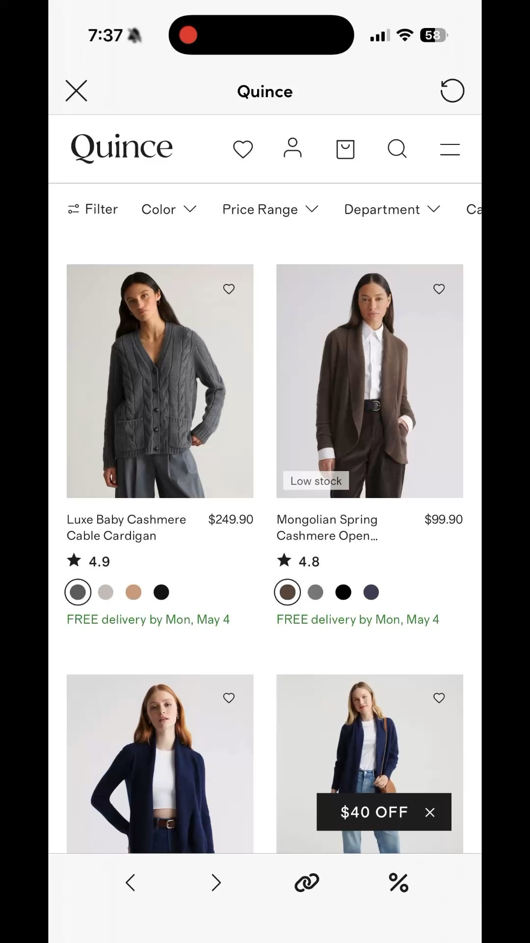 Mongolian cashmere cardigan must have!!!!

#LTKSeasonal #LTKMothersDay #LTKSaleAlert
