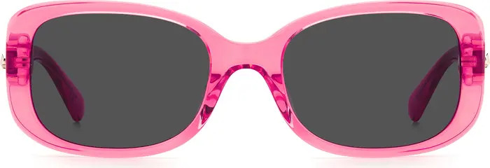 kate spade new york dionnas 52mm polarized rectangular sunglasses | Nordstrom | Nordstrom