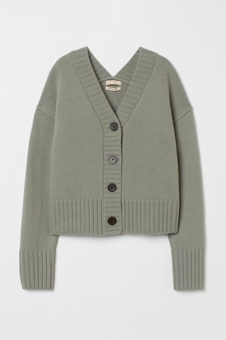 Cashmere-blend cardigan | H&M (UK, MY, IN, SG, PH, TW, HK)