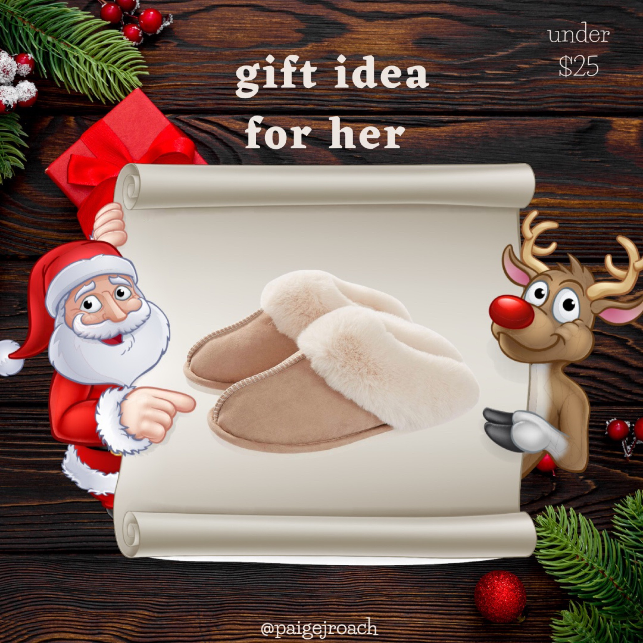 Cozy slippers, gift idea for her, Christmas gift for her, Christmas gift for wife, stocking stuffer, Christmas gift under $25

Follow my shop @PaigeRoach on the @shop.LTK app to shop this post and get my exclusive app-only content!

#liketkit 
@shop.ltk
https://liketk.it/3Vrtp

Follow my shop @PaigeRoach on the @shop.LTK app to shop this post and get my exclusive app-only content!

#liketkit #LTKshoecrush #LTKGiftGuide #LTKsalealert
@shop.ltk
https://liketk.it/3Vtc9