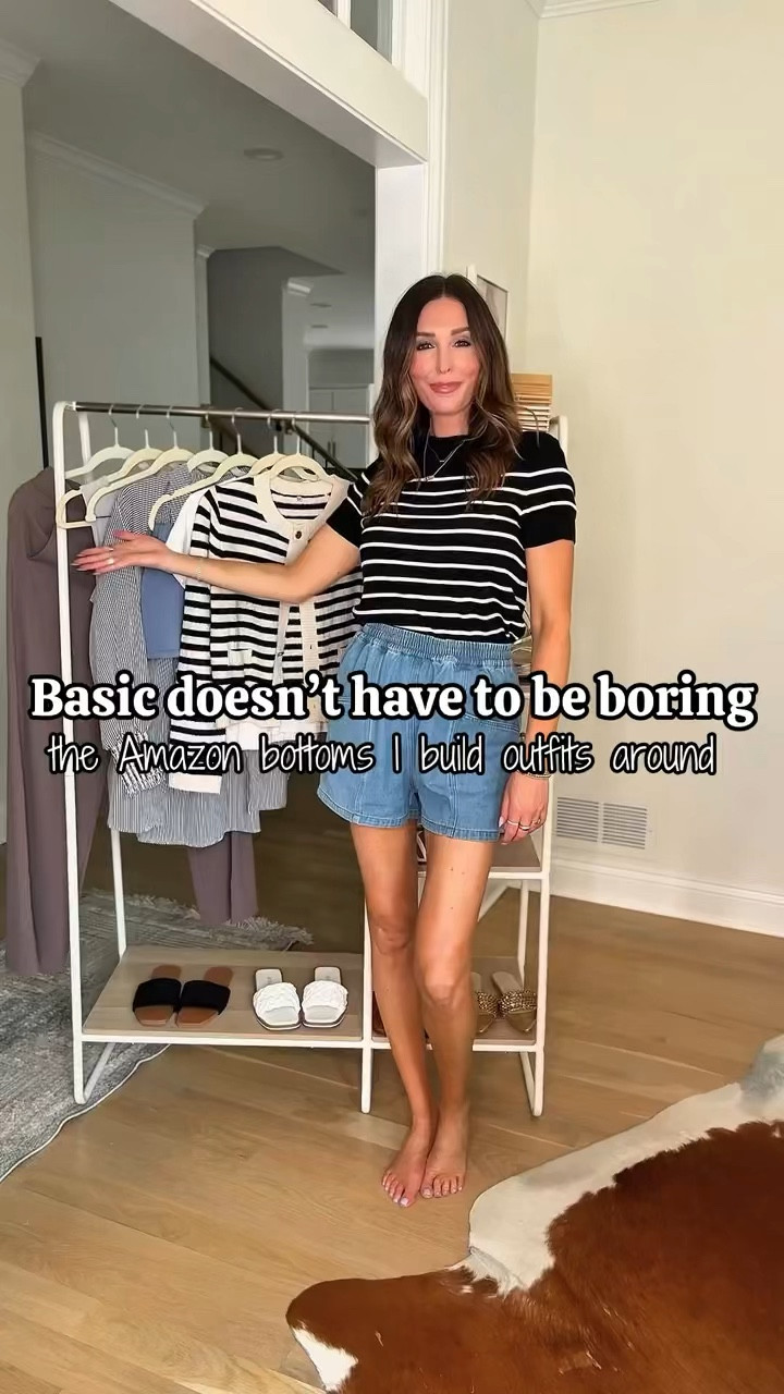 Proof that basic doesn’t have to be boring! These are some of my favorite bottoms from Amazon, styled to still look cute and not be boring // wearing a small in everything, shoes fit true to size #summerstyle #amazonfinds #outfitideas #founditonamazon

#LTKootd #LTKgrwm #LTKSeasonal