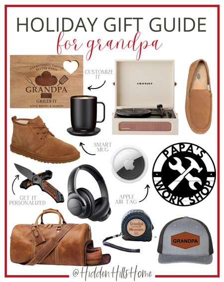 Gifts for Grandpa, Gift guide for papa, Grandparents gift ideas, Holiday gift guide, Gift ideas for grandpa #giftguide #grandpa #giftsforgrandpa #LTKGiftGuide

#LTKHoliday #LTKmens #LTKGiftGuide