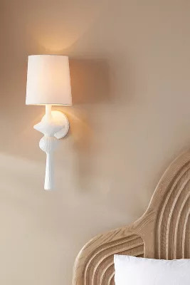 Linen Totem Sconce | Anthropologie (US)