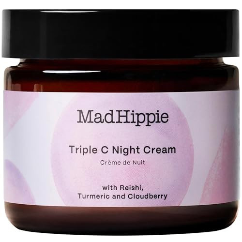 Mad Hippie Triple C Night Cream – Face Moisturizer, Skin-Brightening, Anti-Aging Skin Care with 3 Forms of Vitamin C, 2.1 Oz | Amazon (US)