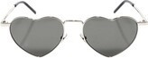 Saint Laurent Eyewear Heart Shaped Sunglasses | Cettire Global