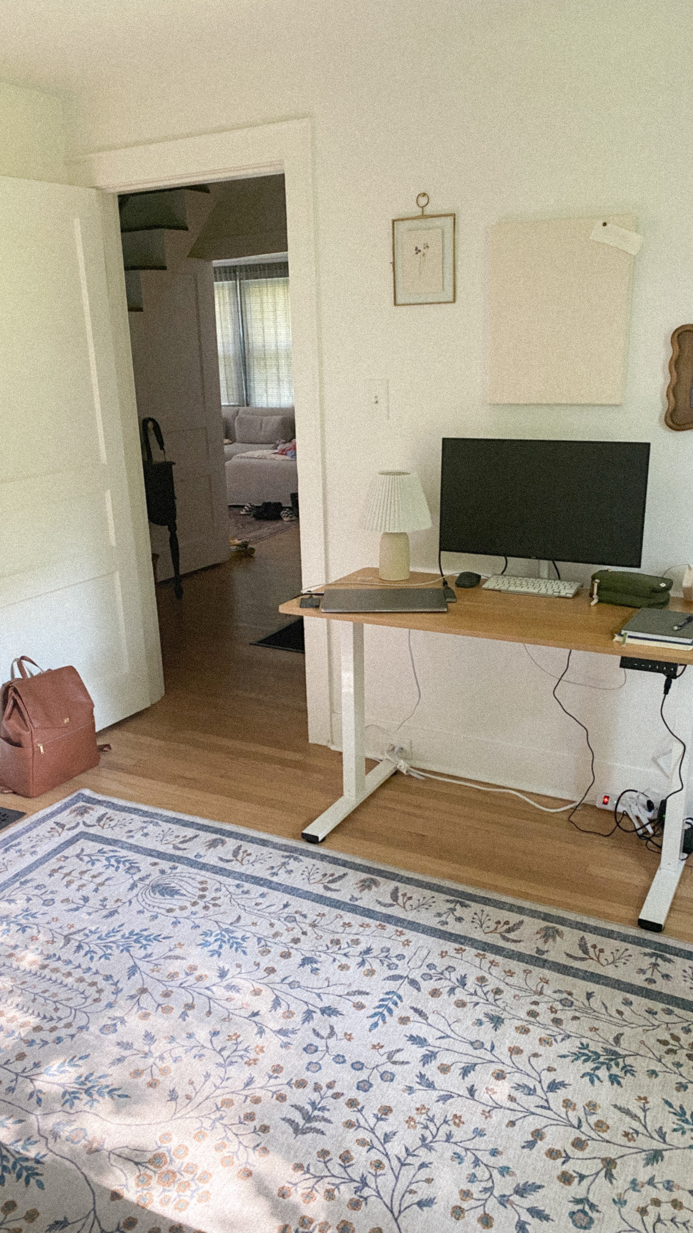 the office is finally coming together! a standing desk and this rug were both necessary, and both are on sale right now!!

#LTKSaleAlert #LTKHome