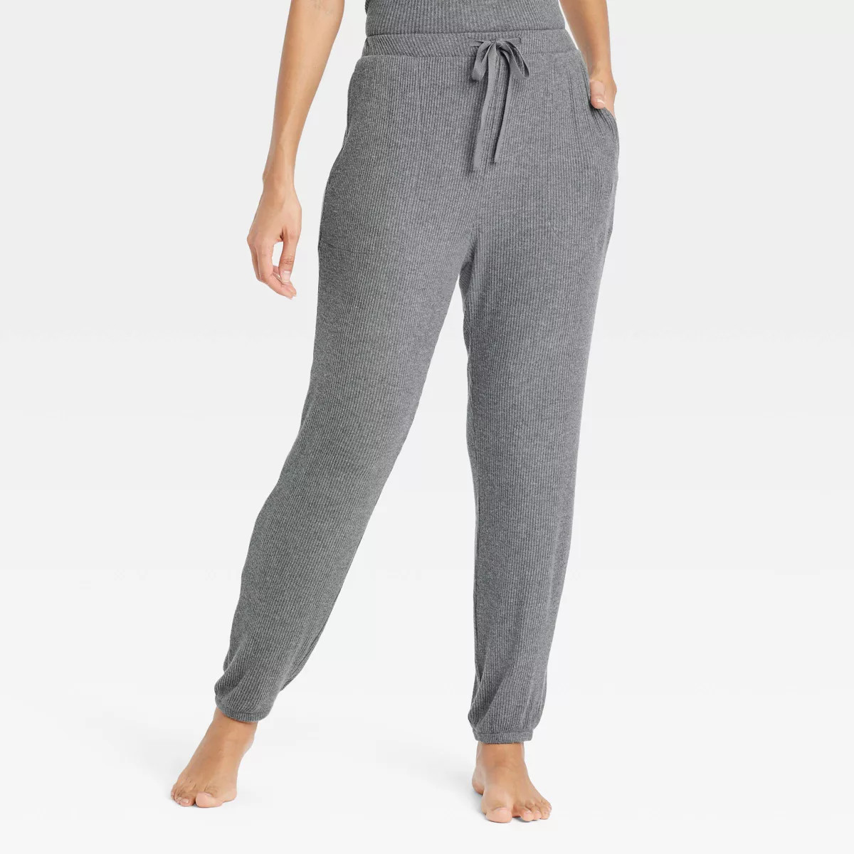 Women's Cozy Ribbed Jogger Pants - Auden™ | Target