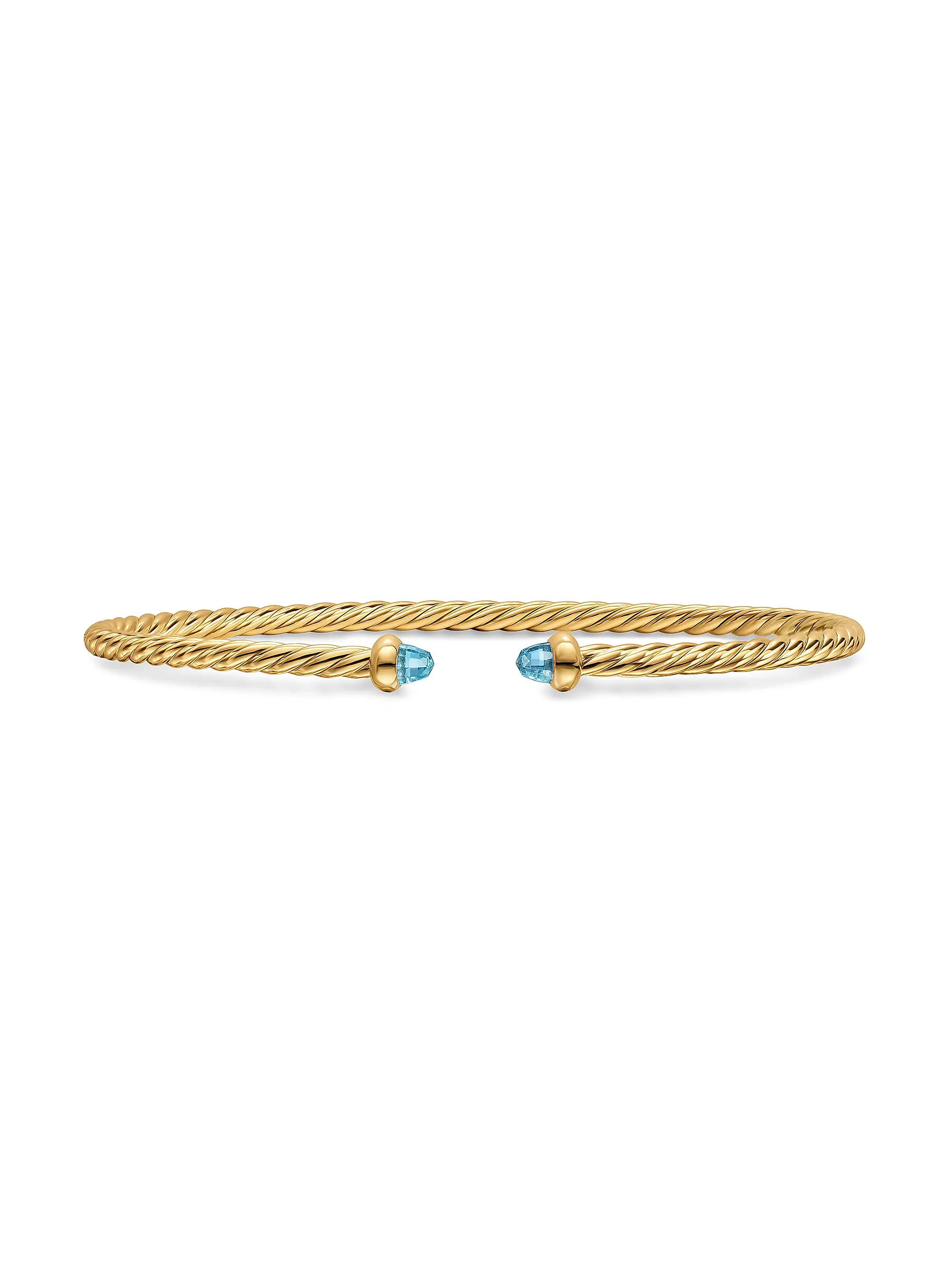Micro Cablespira Flex Bracelet in 18K Yellow Gold | Saks Fifth Avenue