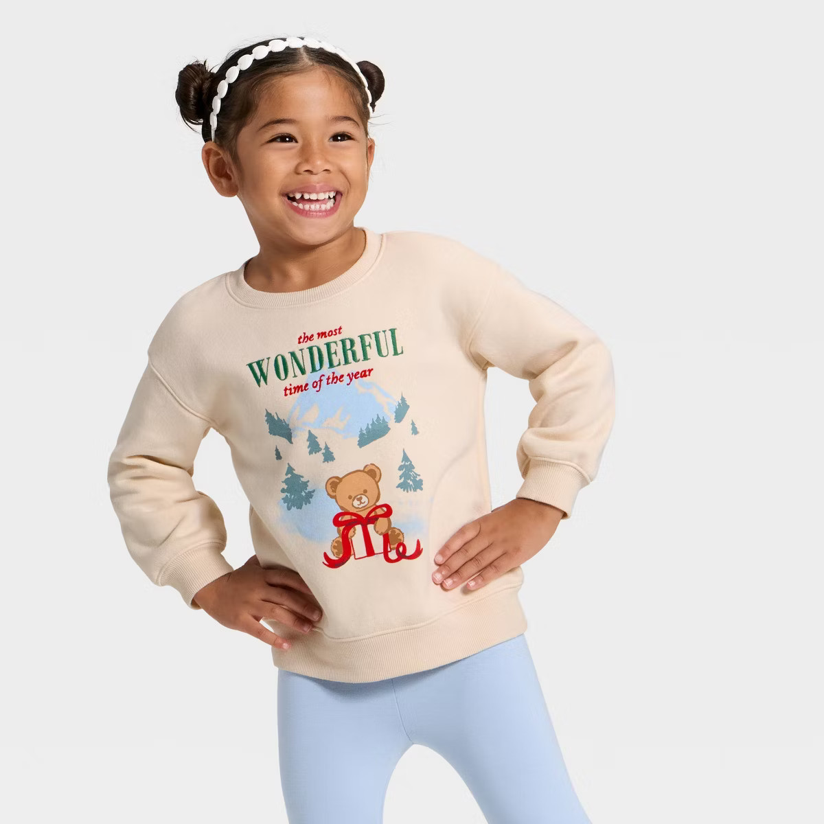 Toddler Girls' Fleece Sweatshirt - Cat & Jack™ | Target