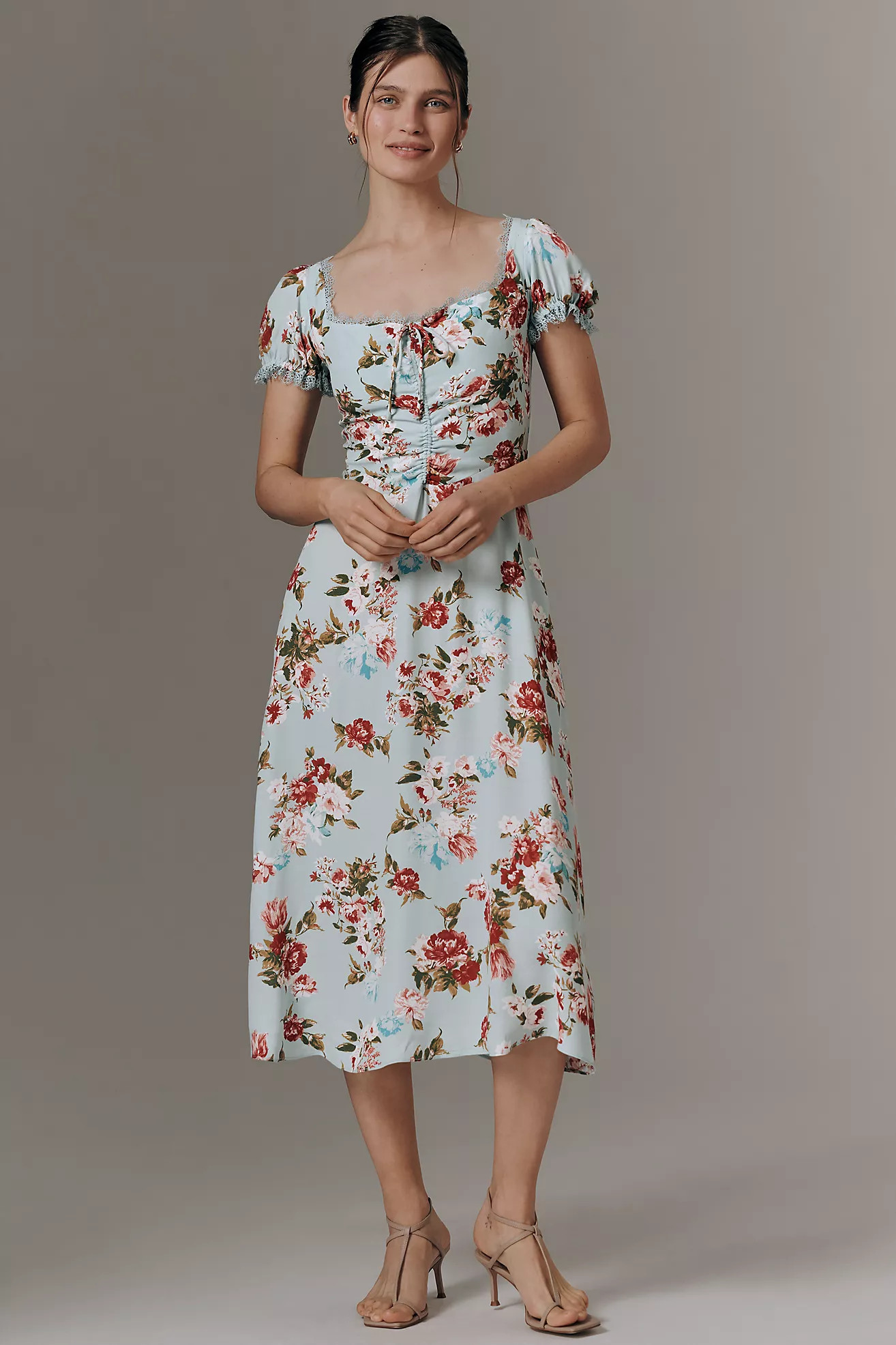 By Anthropologie Printed Midi Dress | Anthropologie (US)