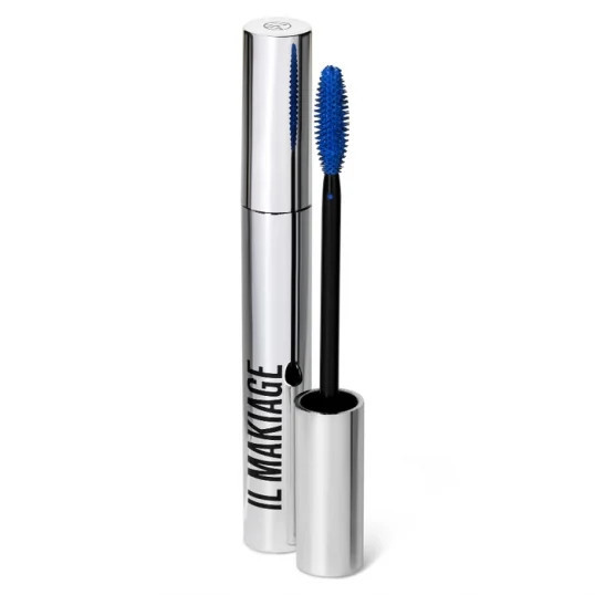 Best Blue Mascara for Thick Lashes, IL MAKIAGE Icon Mascara. Curls and Thickens Every Lash, Quick Drying Formula. High Impact Fanned-Out Effect | IL MAKIAGE