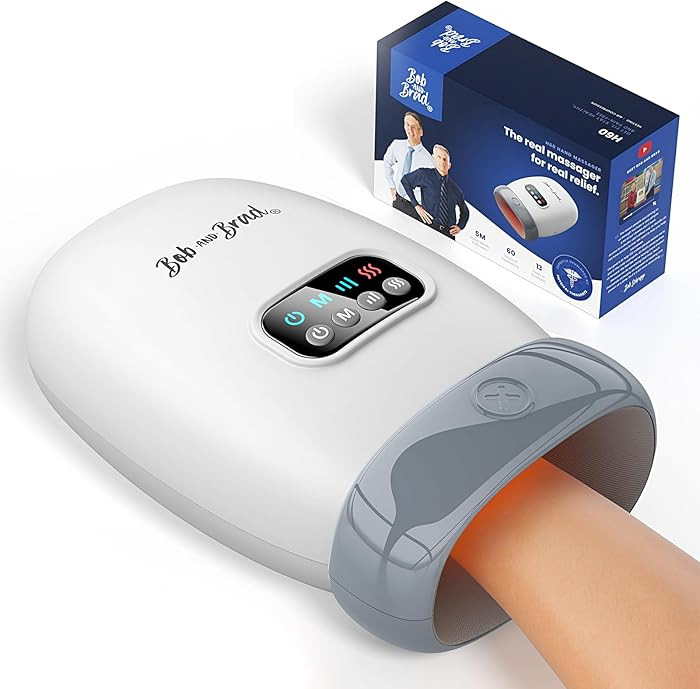 BOB AND BRAD Hand Massager with Heat and Compression, FSA Eligible/HSA Eligible, H60 Cordless Han... | Amazon (US)