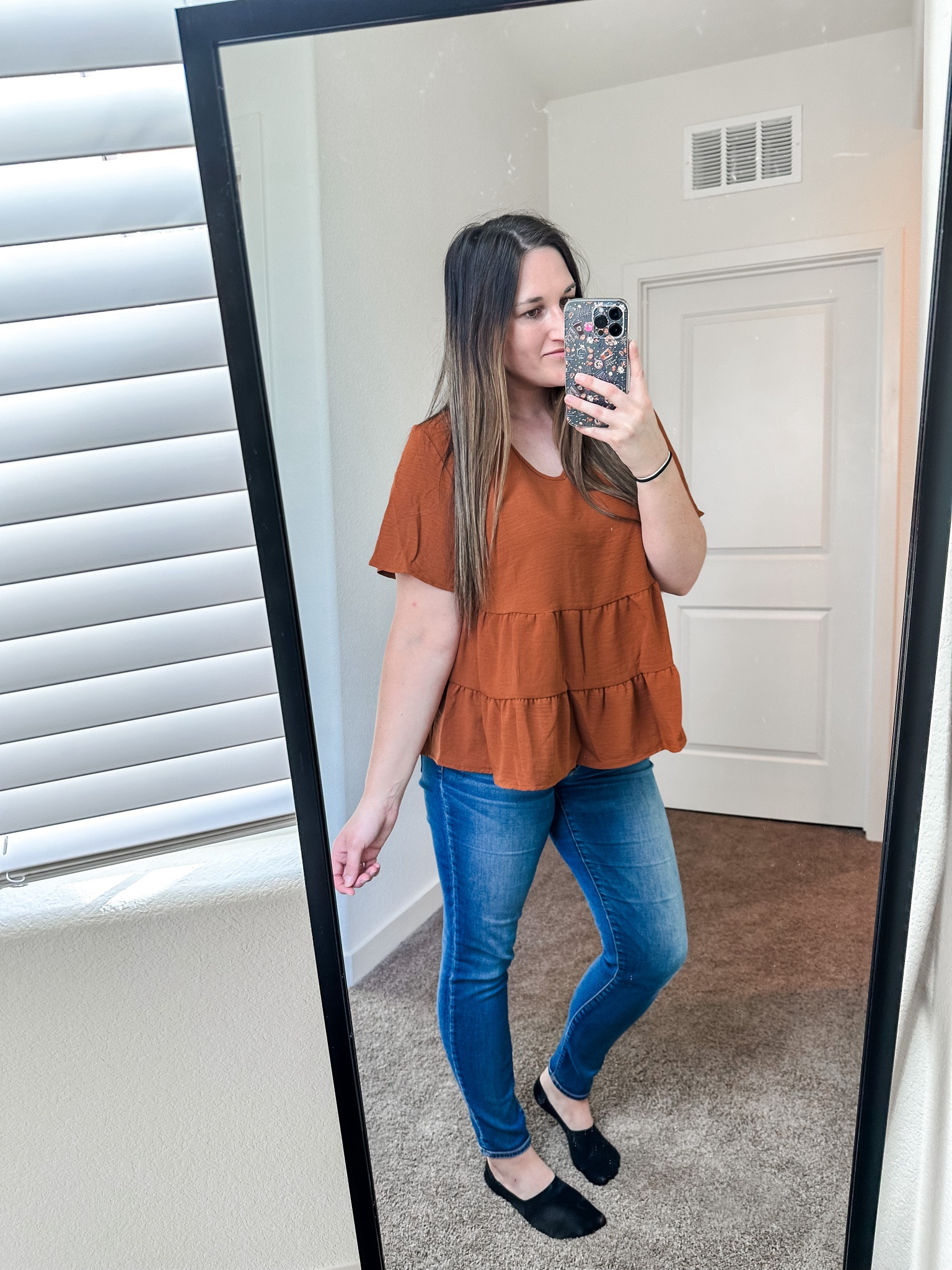 Burnt orange dressy shirt 

#LTKHoliday #LTKU #LTKstyletip