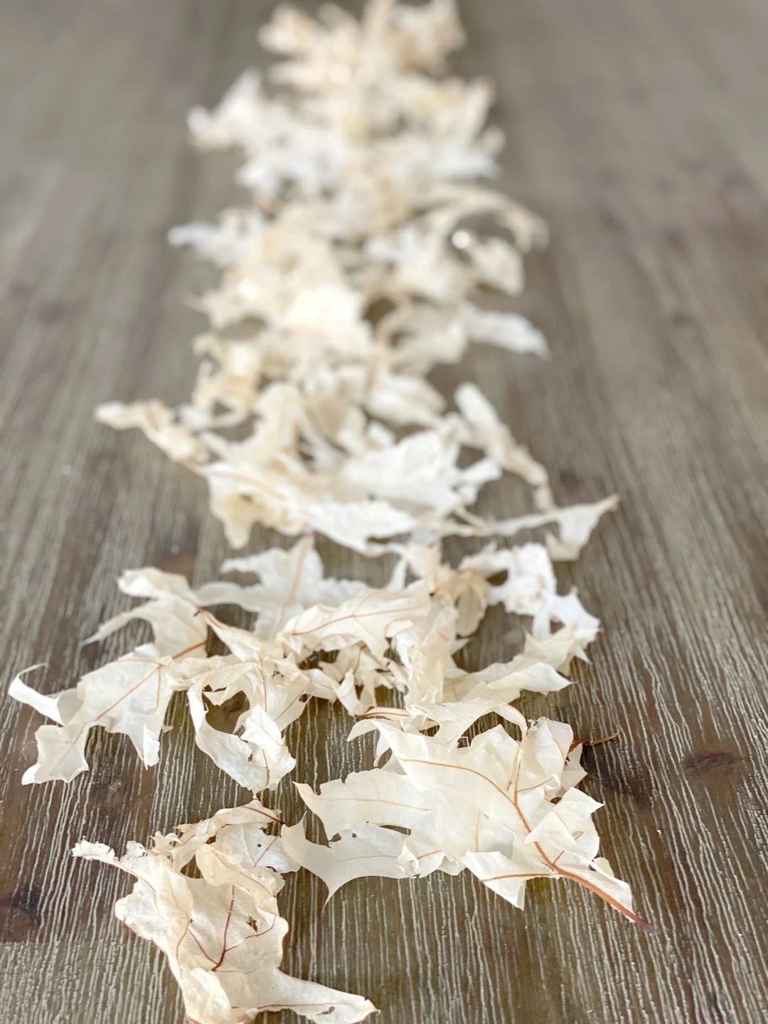 Bleached Oak Leaves-wedding Table Decor-party Table Decor - Etsy | Etsy (US)