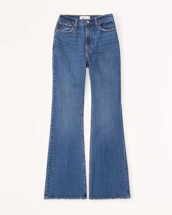 High Rise Vintage Flare Jean | Abercrombie & Fitch (US)