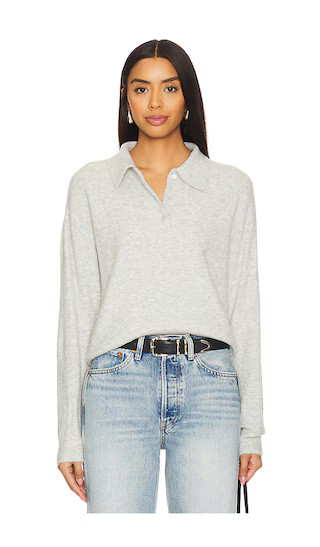 Ivy Polo Sweatery in Light Gre | Revolve Clothing (Global)