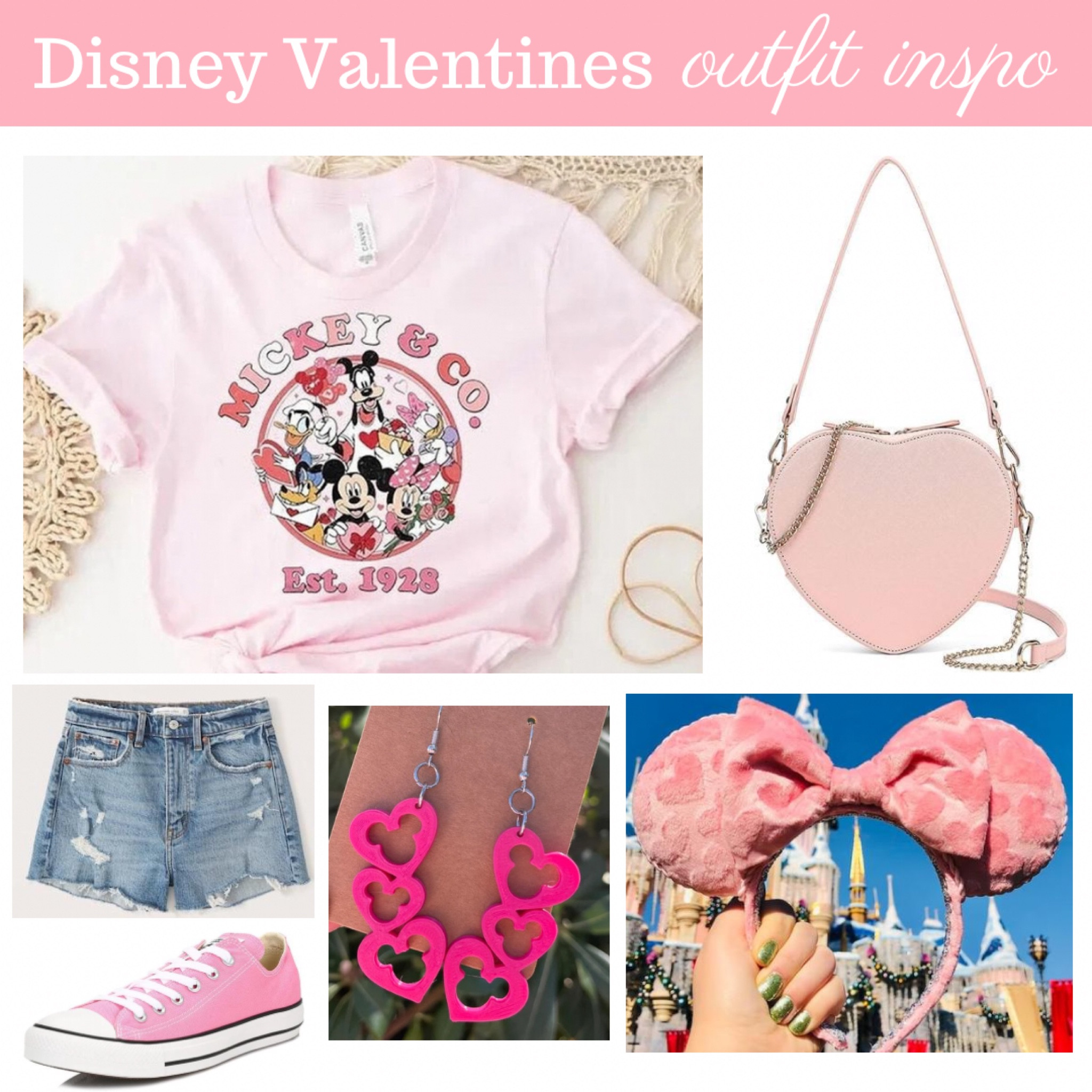 Disney World Valentines outfit idea perfect for a day in the parks

#disney #disneyworld #valentinesday #valentines #valentinesoutfit

#LTKunder50 #LTKfamily #LTKstyletip