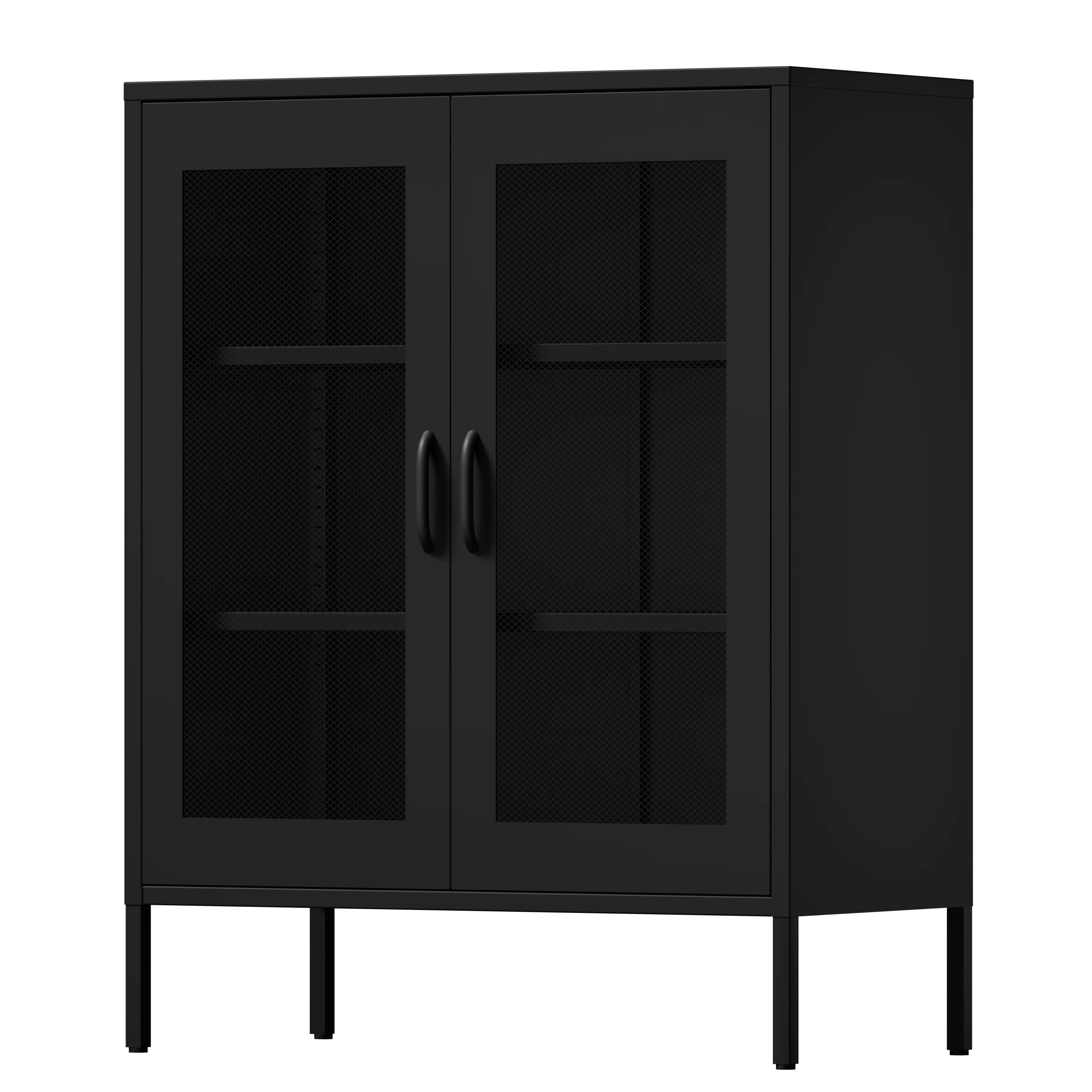31.5'' Wide 3 - Shelf Storage Cabinet | Wayfair North America