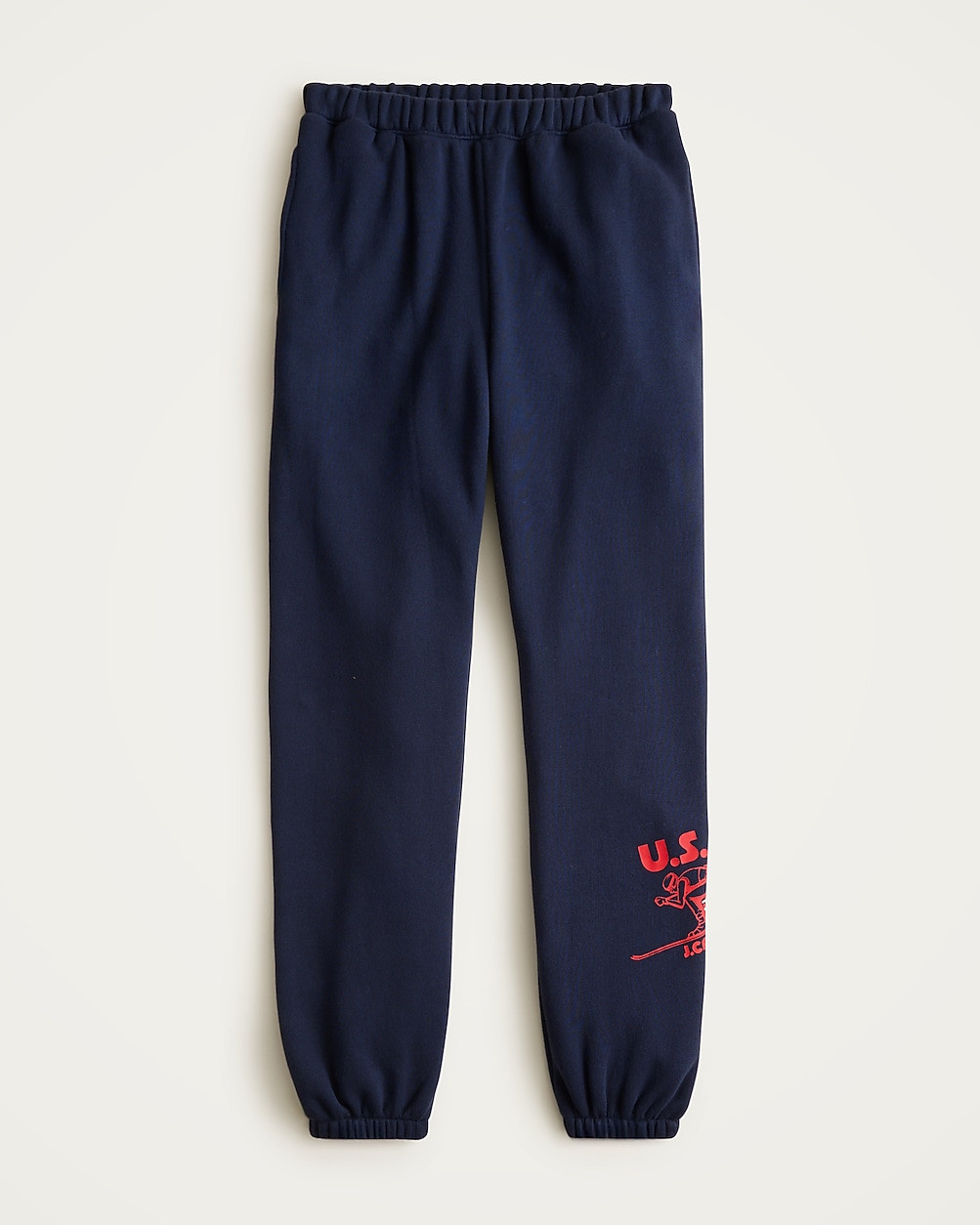 U.S. Ski & Snowboard by J.Crew heritage terry graphic jogger pant | J. Crew US