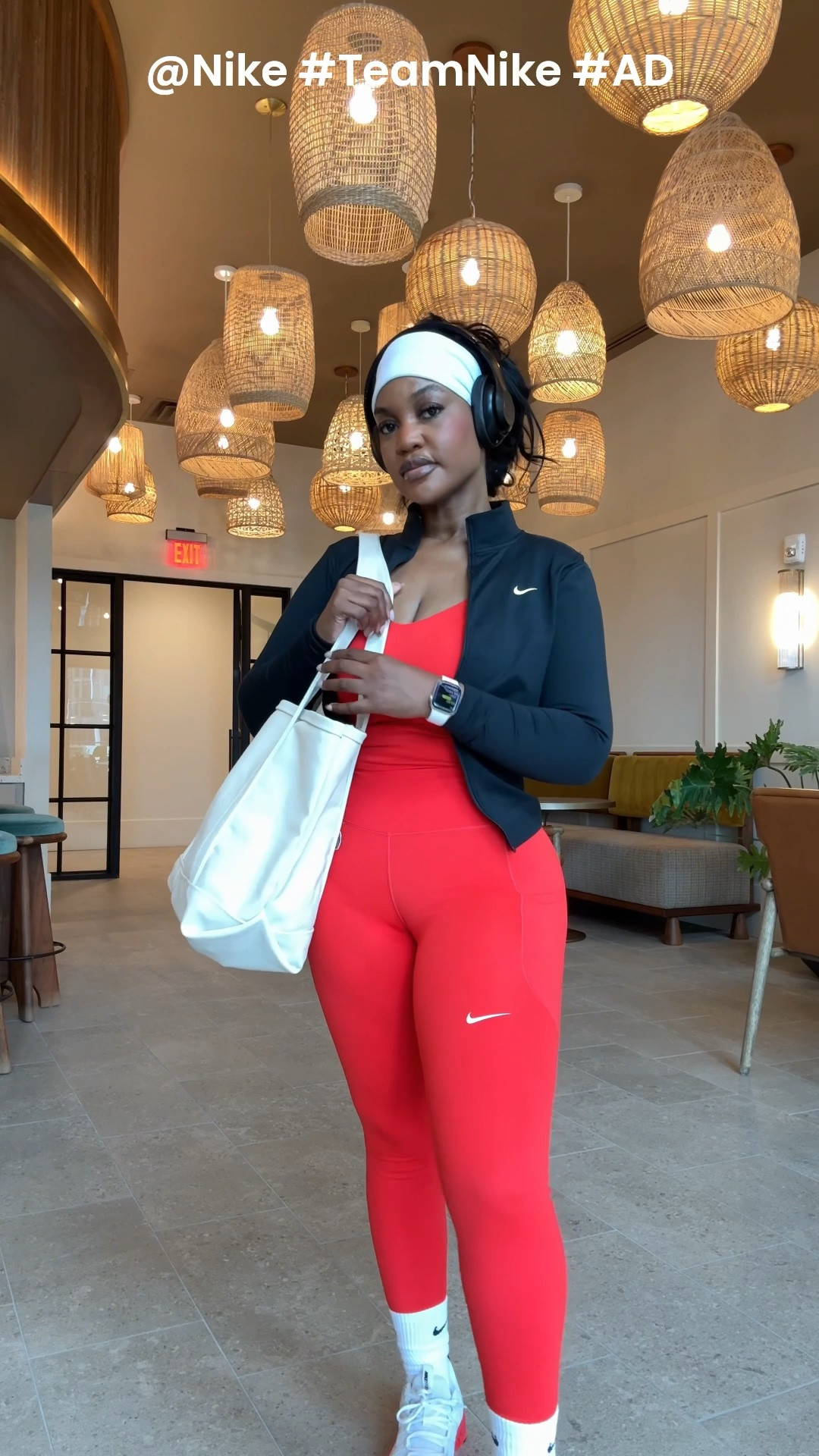 @Nike US  #teamnike #ad
Cardio days have been hitting a little different lately 💕These Metcons are lightweight, supportive, and honestly so good for training days. Also… the socks are SO comfy and would make such a cute gift.
💕Having cute workout pieces and good sneakers really does something for my motivation🫶🏾✨
✨Wearing my normal size in the Women’s Metcon 7 (I wear a 6 in kids/men’s and 7.5 in women’s)✨Wearing a small in the leggings + jacket✨Medium in the workout tank 🤍

#LTKfitnessgoals #LTKActive #LTKdayinmylife