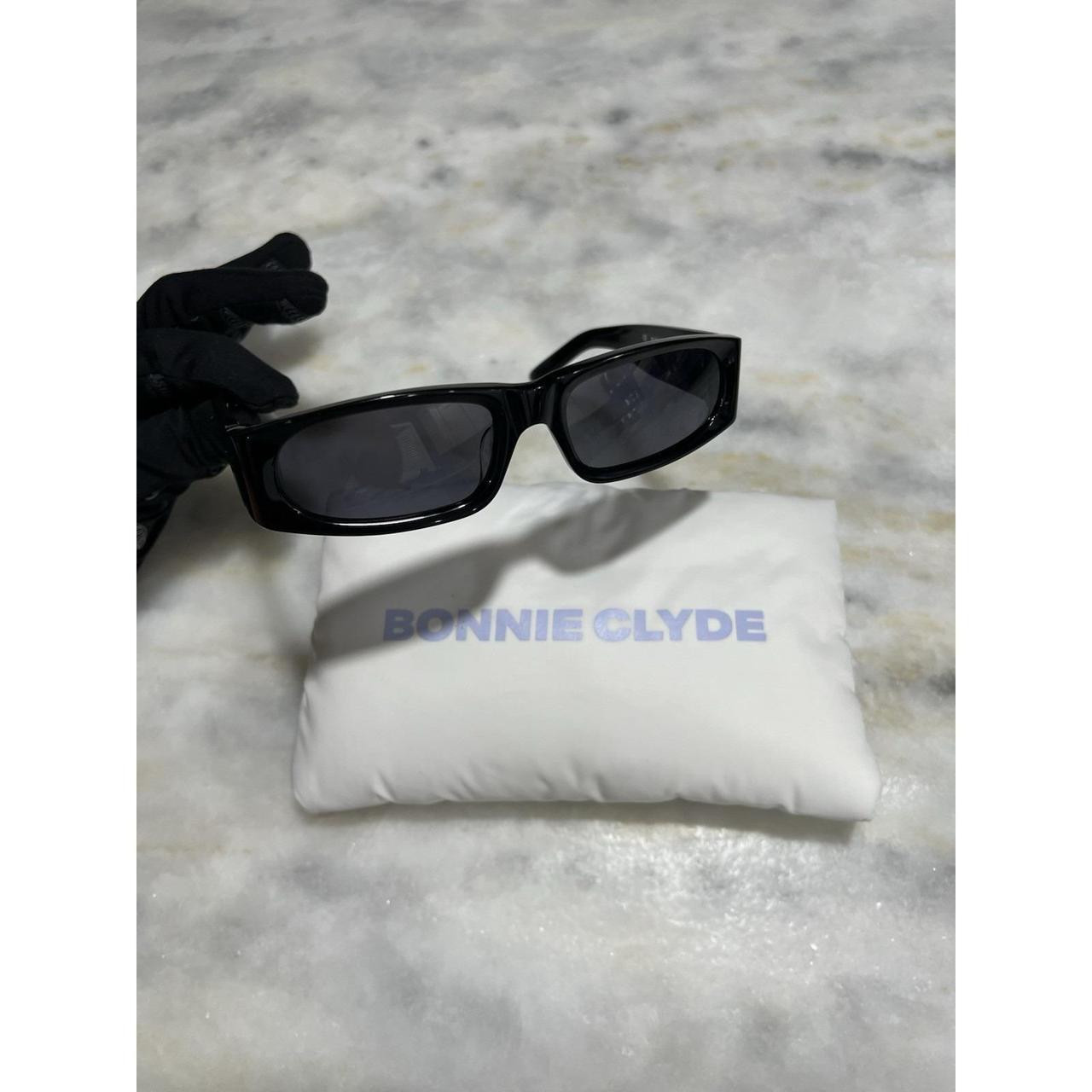 Bonnie Clyde Men's Party Sunglasses - Black | Depop US