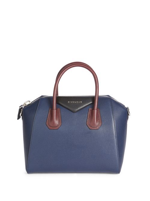 Antigona Small Tri-Tone Leather Satchel | Saks Fifth Avenue