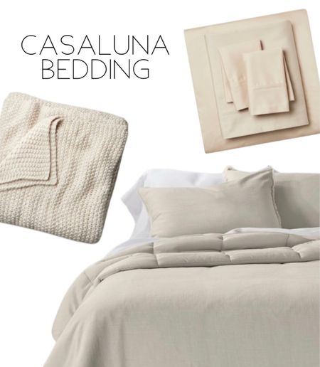 Comfy Casaluna bedding at Target
Master Bedroom, comforter, sheets, knit blanket, neutral bedding

#LTKstyletip #LTKhome #LTKunder100