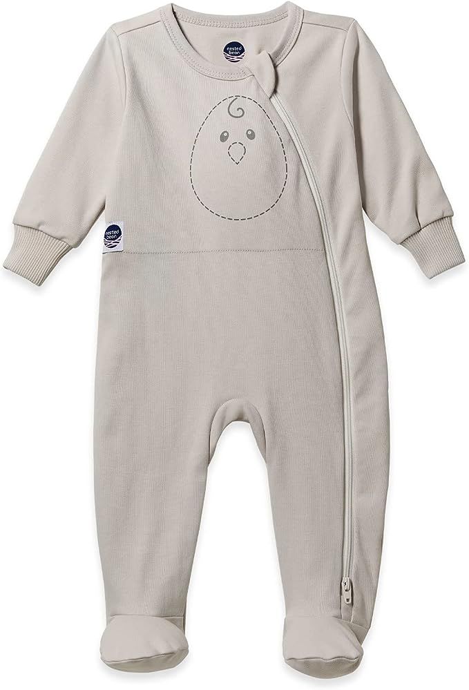 Nested Bean Zen Footie® PJs - Gently Weighted Footie, Baby 3-9M | 100% Cotton | Aids Self-Soothi... | Amazon (US)