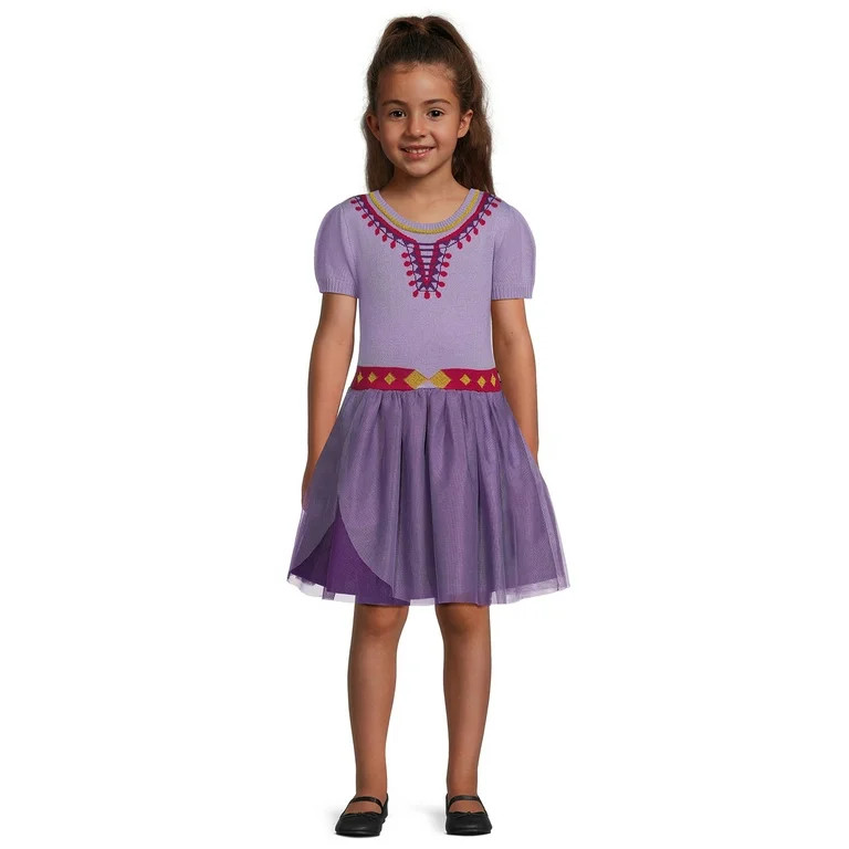 Toddler Girl Purple Wish Dress, Sizes 2T-4T | Walmart (US)