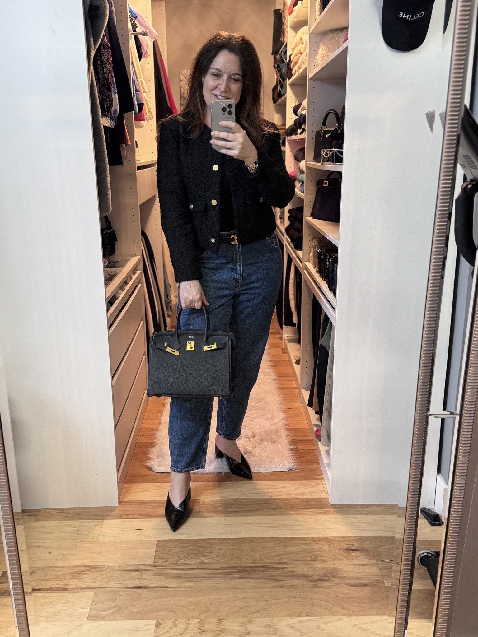 This tweed lady jacket is the perfect way to dress up a pair of jeans!

#LTKSpringSale #LTKmidsize #LTKover40