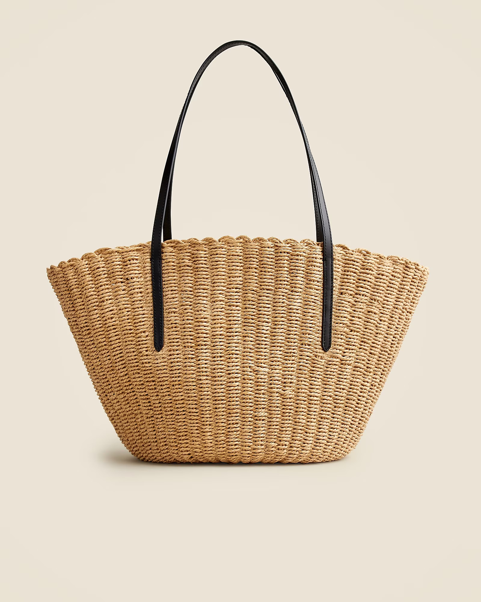 Como woven straw tote | J. Crew US