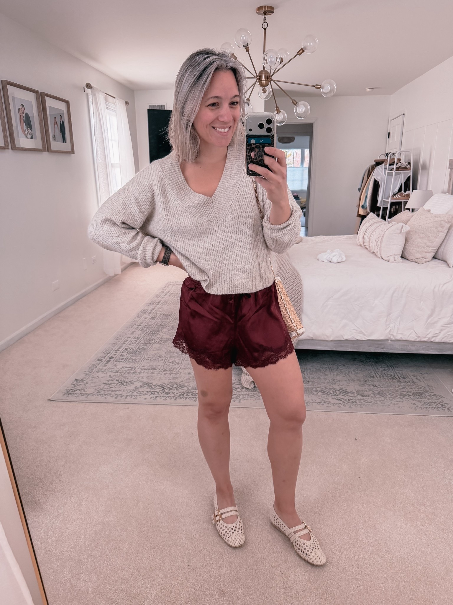 Spring outfits 2026. Spring outfits. Date night outfit. Country concert outfits. Vacation outfits. Vacation outfits beach. Work outfits. Business casual workwear. Spring shoes. Spring flats. Ballet flats. Silk shorts. Lace trim shorts. Lace silk shorts. Silk lace trim shorts  

#LTKgrwm #LTKootd #LTKSeasonal
